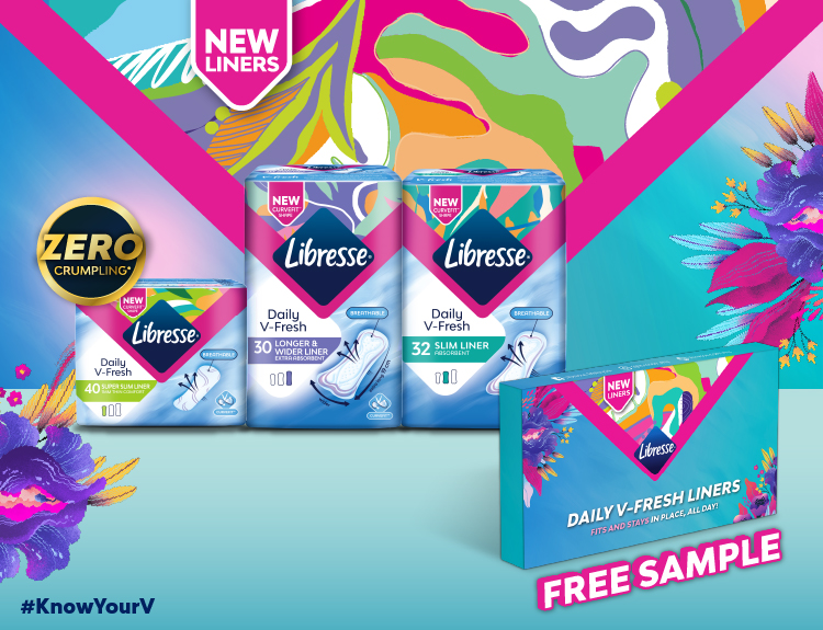 LIBRESSE® KNOW YOUR V TRIAL PACK (LINERS)